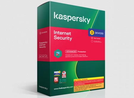 Kaspersky Internet Security (3PC/1Y)