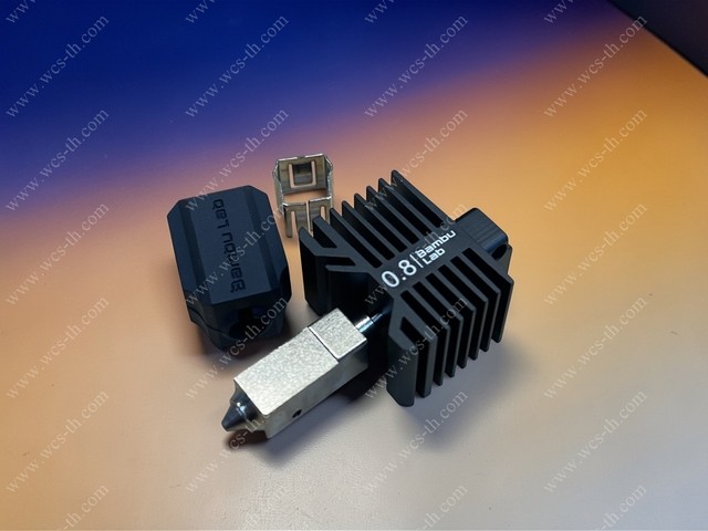Hotend with hardened steel nozzle-0.8 mm