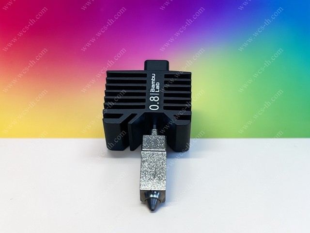 Hotend with hardened steel nozzle-0.8 mm