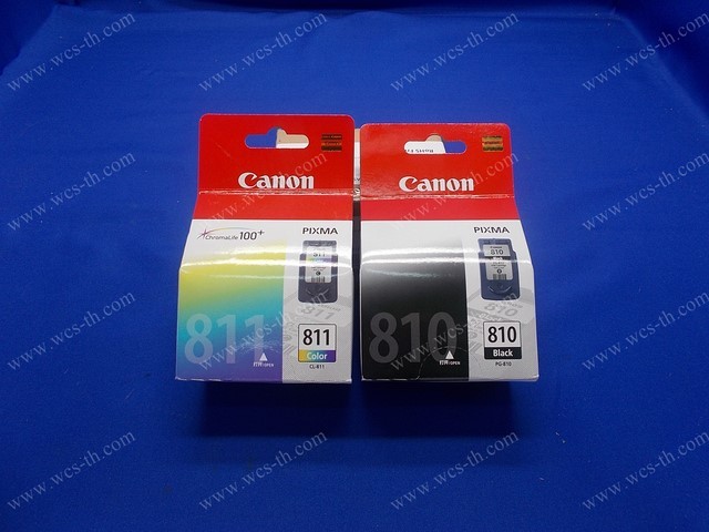 Canon PG-810 + CL-811 (ตลับหมึกดำ+สี)