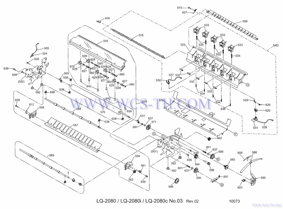 Epson LQ-2080 Diagram 3