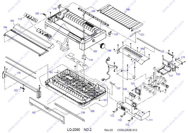 Epson LQ-2090 Diagram 2