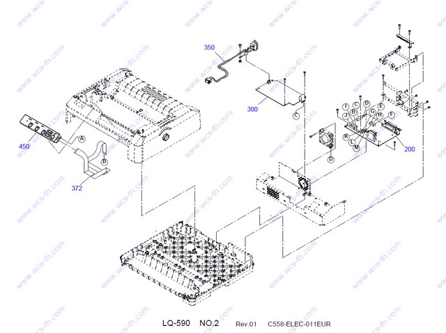Epson LQ-590 Diagram 2