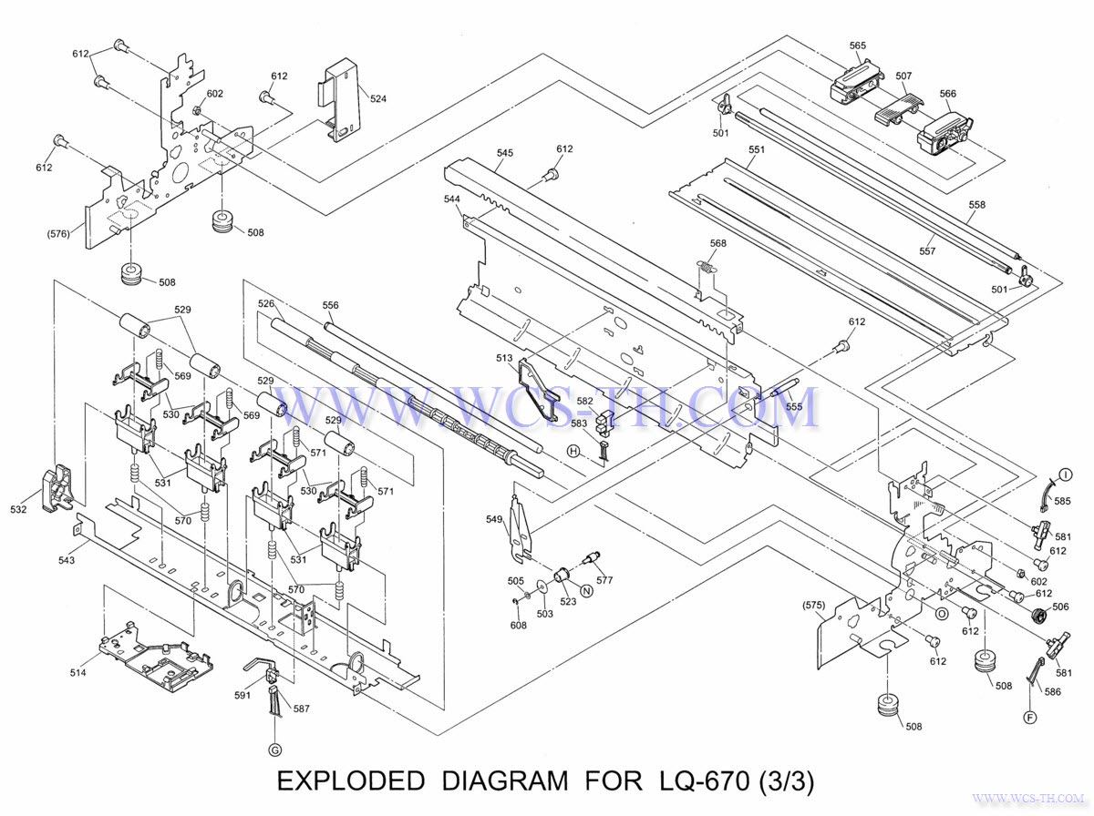 Epson LQ-670 Diagram 3
