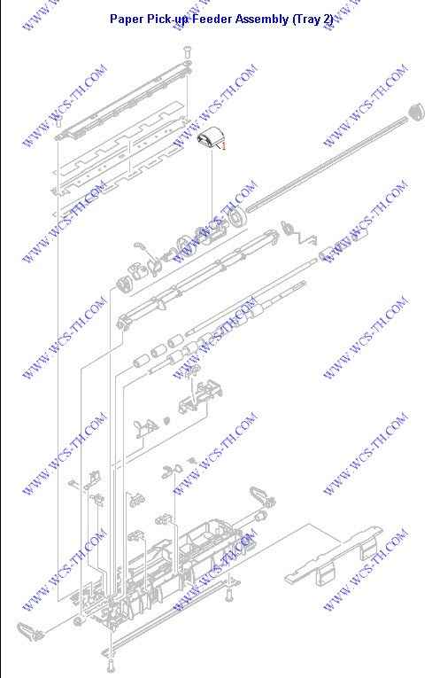 HP Color LaserJet 2605 Paper Pick-up Feeder Assembly (Tray 2)