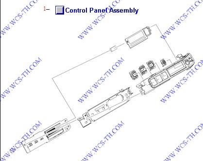 HP Color LaserJet 2605 Control Panel Assembly