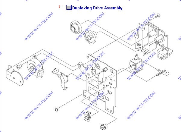 HP Color LaserJet 2605 Duplexing Drive Assembly