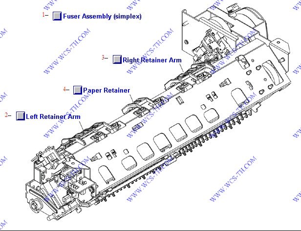 HP Color LaserJet 2605 Fuser Assembly (simplex)