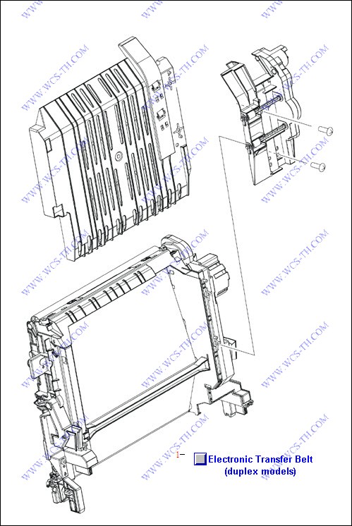 HP Color LaserJet 3000 Electronic Transfer Belt (duplex models)