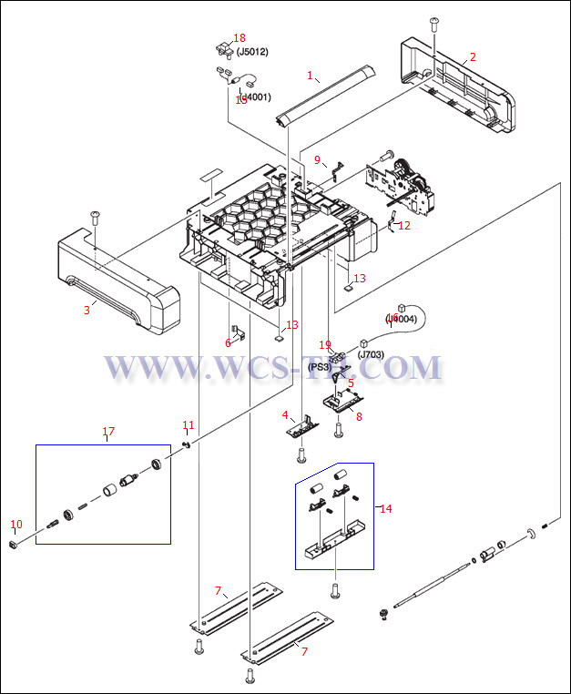 HP Color LaserJet 3500 500 Sheet Paper Feeder