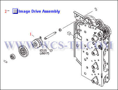 HP Color LaserJet 3500 Image Drive Assembly