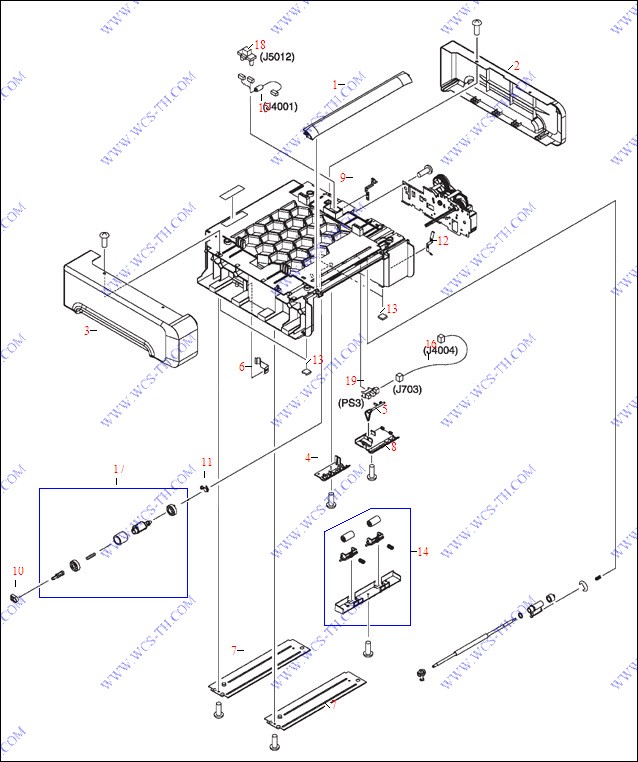 HP Color LaserJet 3550 500 Sheet Paper Feeder