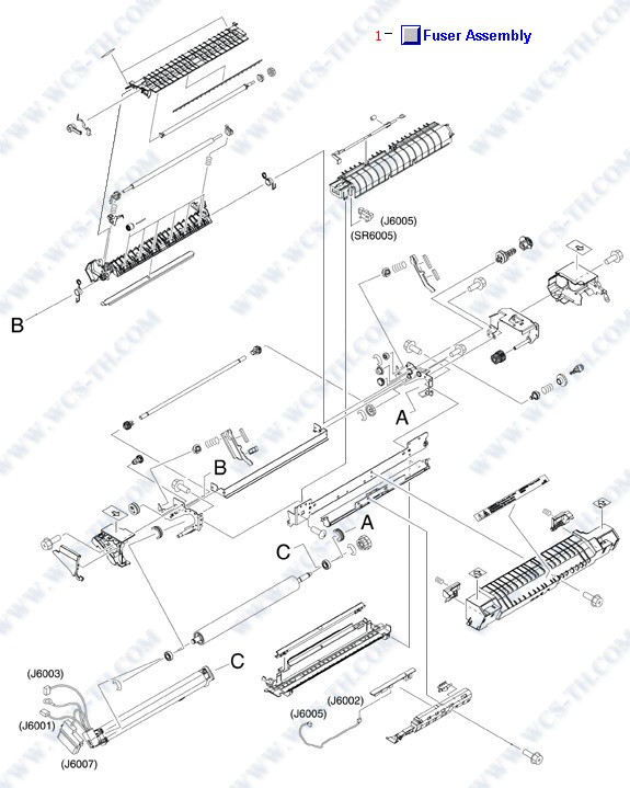 HP Color LaserJet 3600 Fuser Assembly