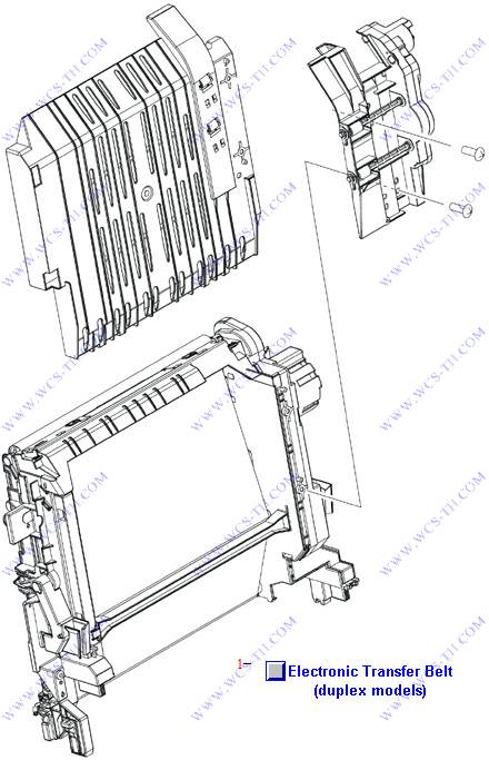 HP Color LaserJet 3800 Electronic Transfer Belt (duplex models)