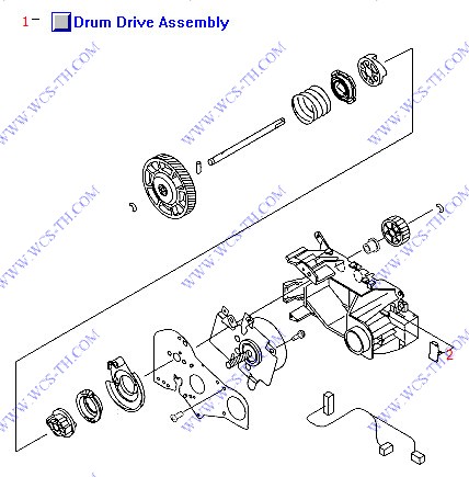 HP Color LaserJet 4650 Drum Drive Assembly