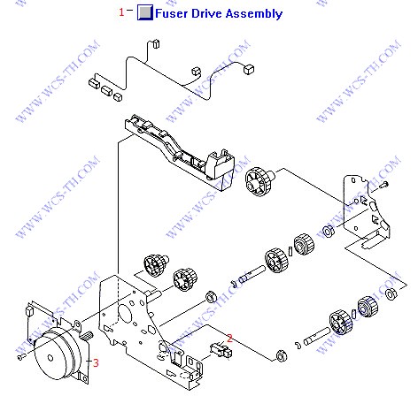HP Color LaserJet 4650 Fuser Drive Assembly