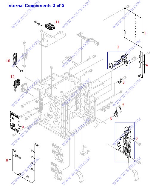 HP Color LaserJet 4650 Internal Components (3 of 5)