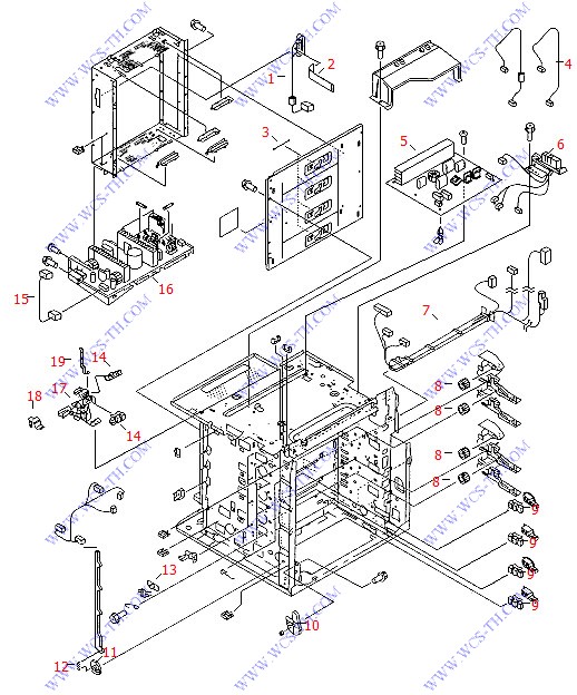 HP Color LaserJet 4650 Internal Components (5 of 5)