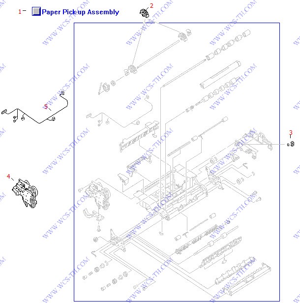 HP Color LaserJet 4650 Paper Pickup Assembly
