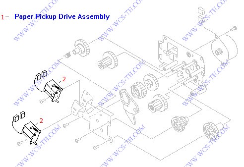 HP Color LaserJet 4650 Paper Pickup Drive Assembly