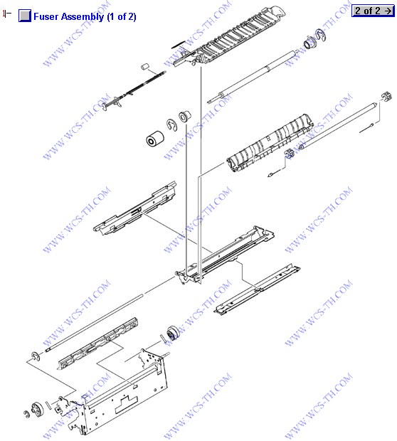 HP Color LaserJet 4700 Fuser Assembly (1 of 2)