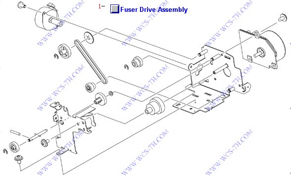 HP Color LaserJet 4700 Fuser Drive Assembly