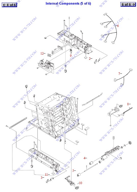 HP Color LaserJet 4700 Internal Components (5 of 6)
