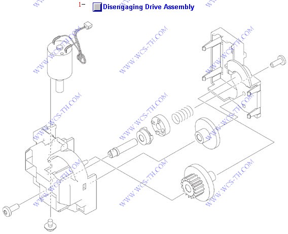 HP Color LaserJet 4700 Lifter Drive Assembly
