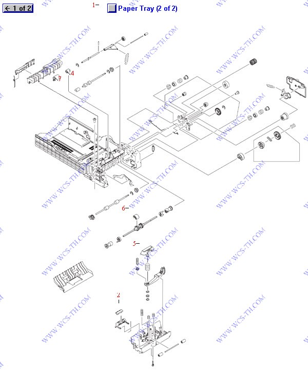 HP Color LaserJet 4700 Paper Tray (2 of 2)