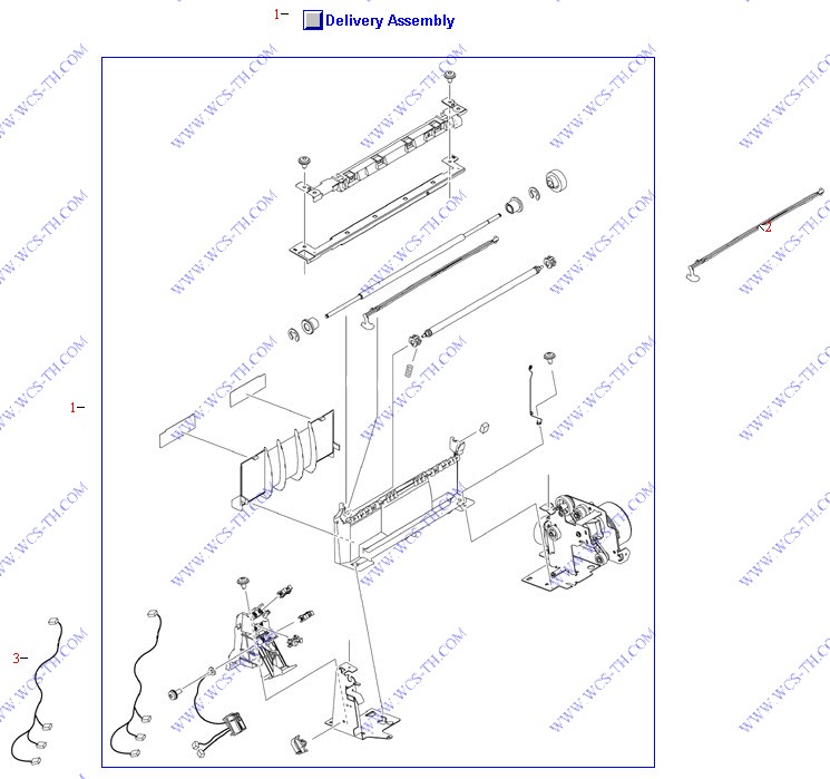 HP Color LaserJet 4700 Delivery Assembly