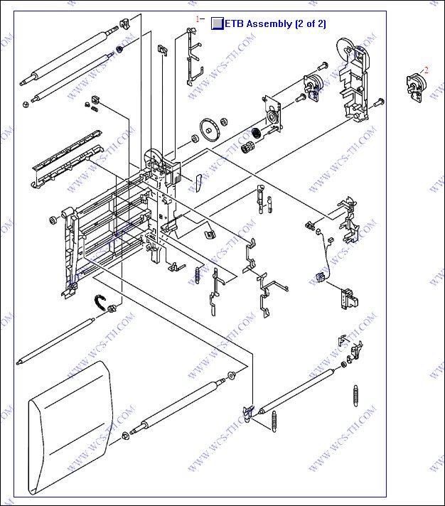 HP Color LaserJet 5550 ETB Assembly (2 of 2)
