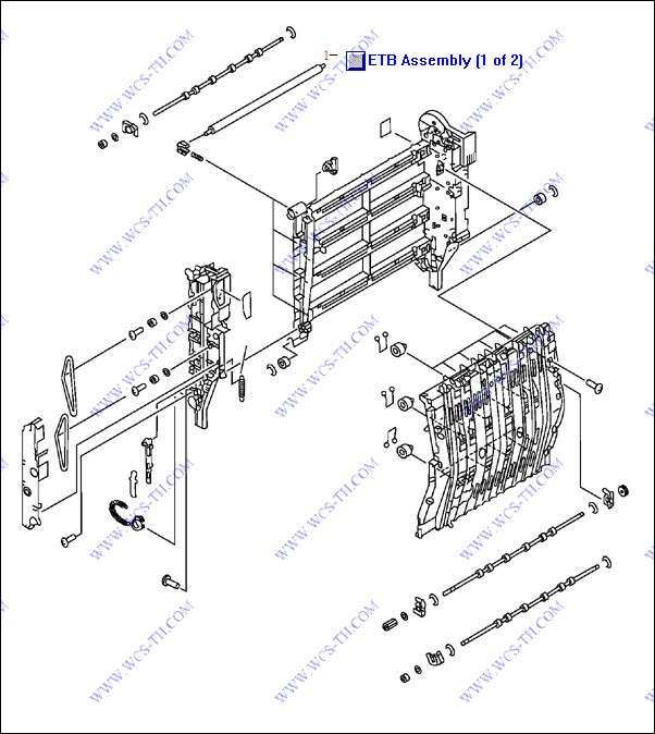 HP Color LaserJet 5550 ETB Assembly (1 of 2)