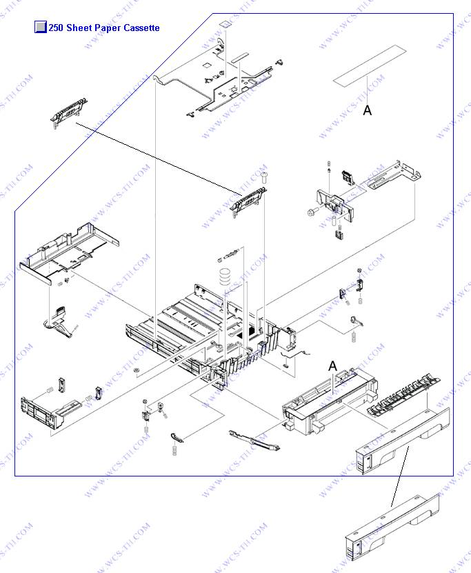 HP Color LaserJet CP3505 Cassette (tray 2)