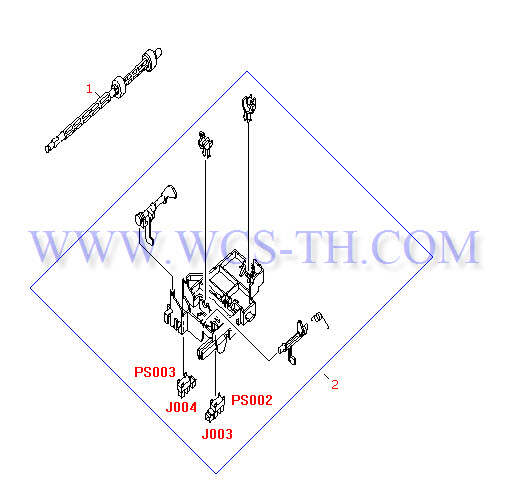 HP LaserJet 1100 Feeder Assembly