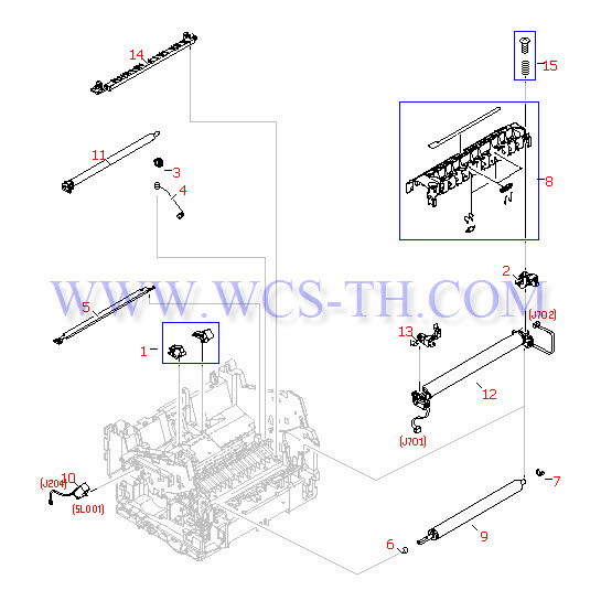 HP LaserJet 1100 Internal Components 4 of 4
