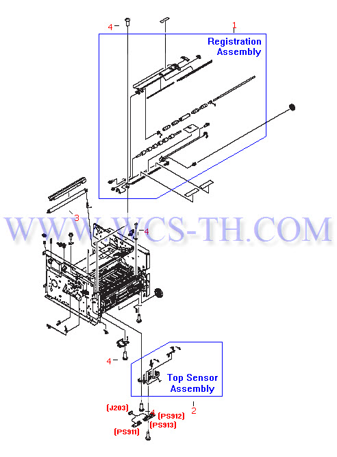 HP LaserJet 1160 Internal Components (3 of 4)