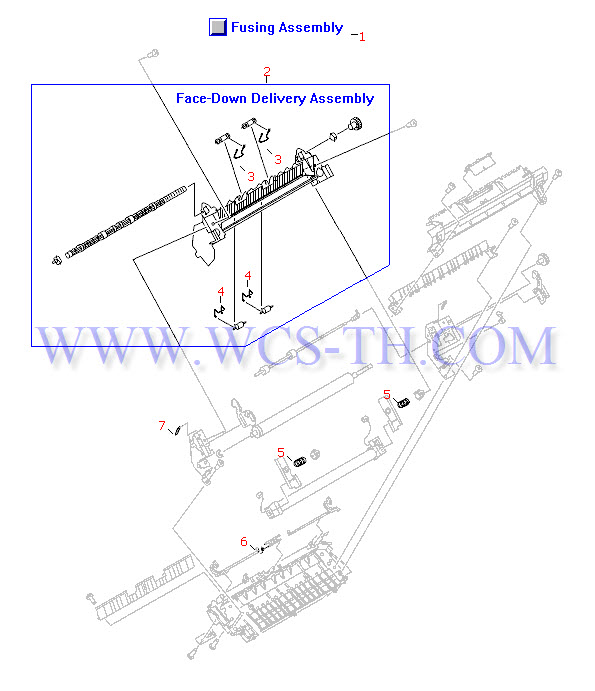 HP LaserJet 1300 Fusing Assembly