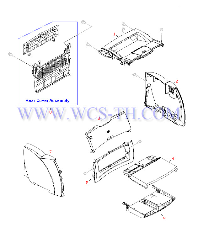 HP LaserJet 1300 External Covers