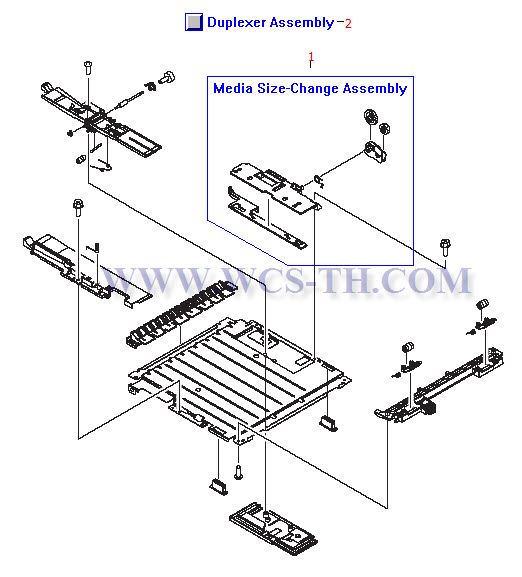 HP LaserJet 1320 Duplexer Assembly