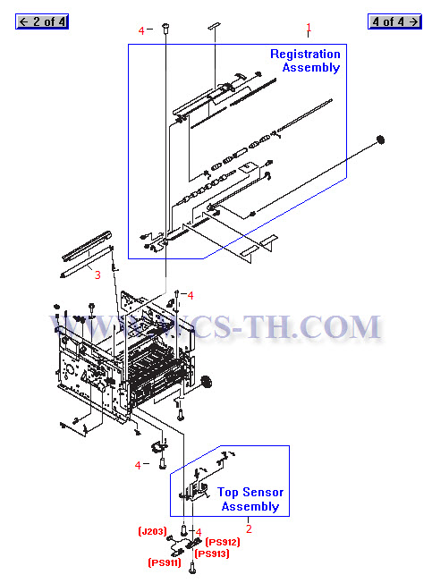 HP LaserJet 1320 Internal Components (3 of 4)
