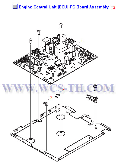 HP LaserJet 1320 Engine Control Unit (ECU) PC Board Assembly