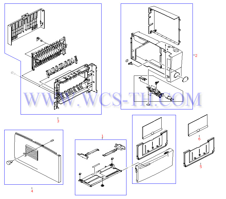 HP LaserJet 2200 External Covers and Panels