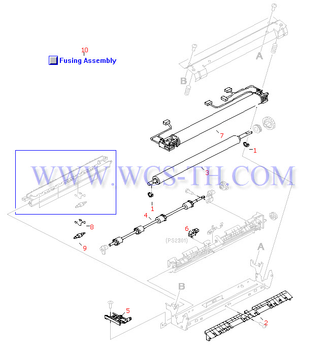 HP LaserJet 2200 Fusing Assembly