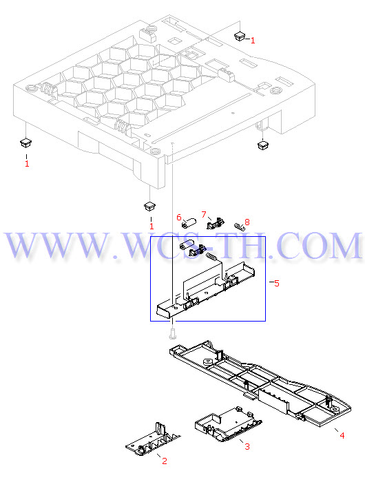 HP LaserJet 2200 250 Sheet Feeder Covers