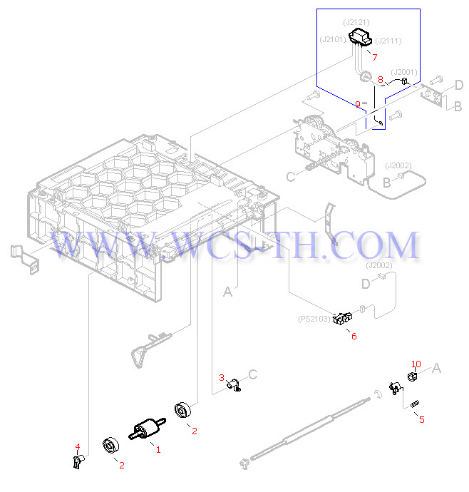 HP LaserJet 2200 500 Sheet Feeder (2 of 2)