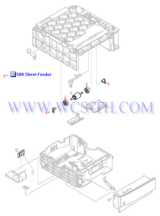 HP LaserJet 2300 500 Sheet Feeder