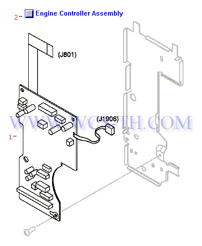 HP LaserJet 2300 Engine Controller