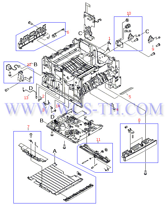 HP LaserJet 2300 Internal Components (4 of 4)