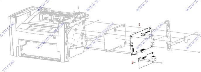 HP LaserJet 3050 Formatter and LIU