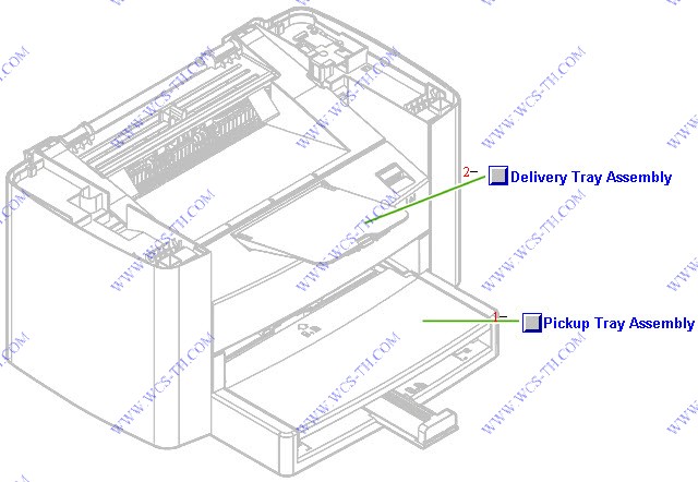 HP LaserJet 3050 Printer Base